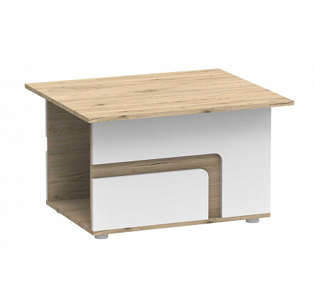 Konferenční stůl APETITO 18, Dub/Bílá