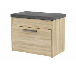 Botník se sedákem Pargas MINI dub sonoma