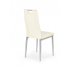 Jídelní židle K202, krémová