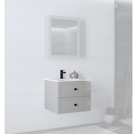 Skříňka pod umyvadlo 60/2S, bílá Skříňka pod umyvadlo 60/2S, bílá