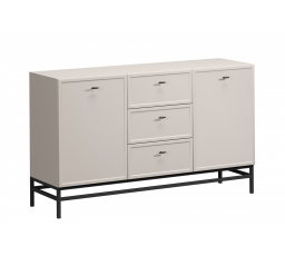 LORINI KOMODA 150 2D3SZ - kašmír / T-bar černý / rám černý