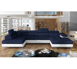 Sedací souprava ve tvaru U RODRIGO, Kronos 09 / soft 17 Levá