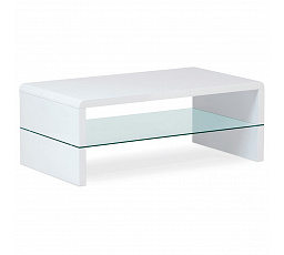 Konferenční stolek 110x60x40cm, mdf, bílá, AHG-402 WT