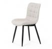 Jídelní židle, béžová, látka, HC-462 BG2