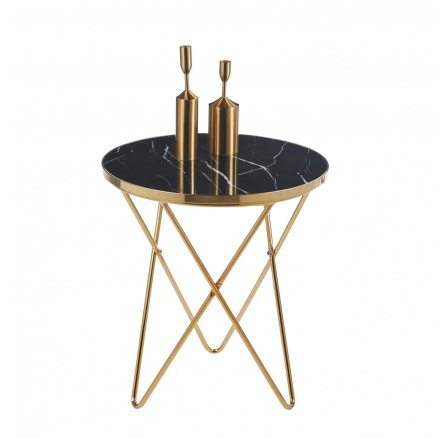 Lavice černý mramor 50 L11-FXJG G