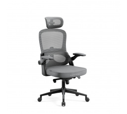 Kancelářská ergonomická herní židle  V Light šedá