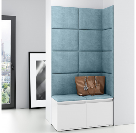 Předsíňová stěna EMI 2, Trinity 22/Bílá Předsíňová stěna EMI 2, Trinity 22/Bílá