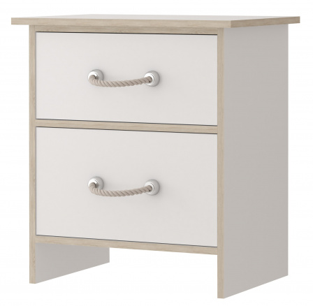 Noční stolek COSMO 22, Bílá Mat