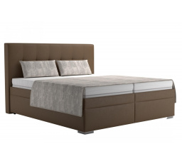 Postel Tristan 160x200, hnědá