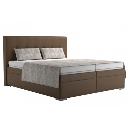Postel Tristan 160x200, hnědá