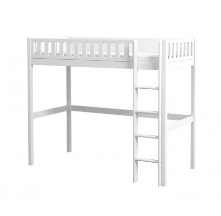 Vysoká postel Viggo bílá