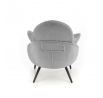 Křeslo Lounge MERRY, šedé