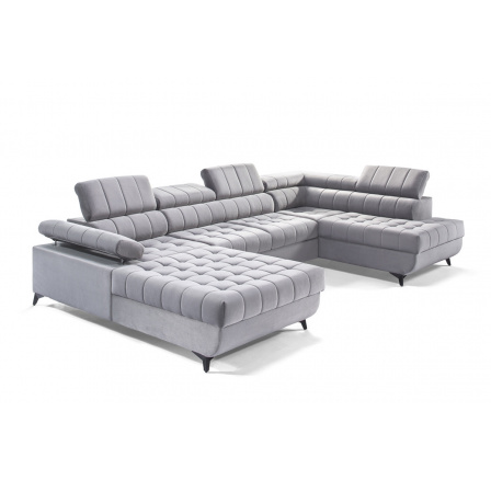 Rozkládací rohová sedačka do obývacího pokoje Dragonis U II