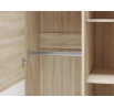Šatní skříň CASTEL 01, Sonoma světlá/Sonoma Trufla
