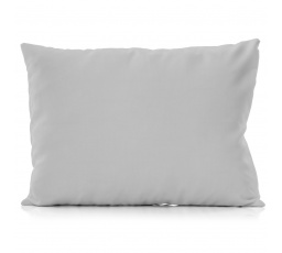 Bavlněný povlak na relaxační polštář světle šedý 50x145