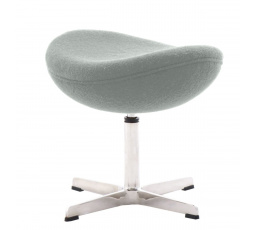 Podnožka Egg šedý kašmír 129 Premium