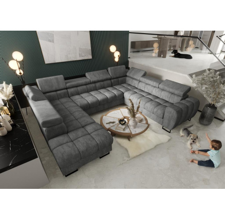 Rohová sedací souprava ASPEN MAX I 265x350x225 cm - pravá