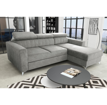 Rohová sedací souprava Mildred P šedá Rohová sedací souprava Mildred P šedá