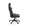Kancelářské křeslo VALERIO, černé / popelavě šedé