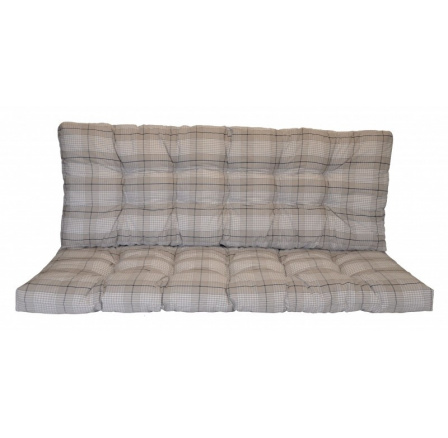 Polstr na zahradní houpačku 140 cm - látka Antik kostka