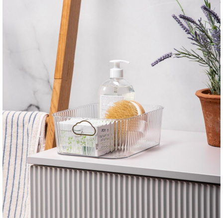 Organizér SENDA plastový transparentní 24,5x17x9,5 cm 732454 Organizér SENDA plastový transparentní 24,5x17x9,5 cm 732454