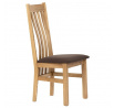 Jídelní židle, přírodní, masiv, C-2100 BR2