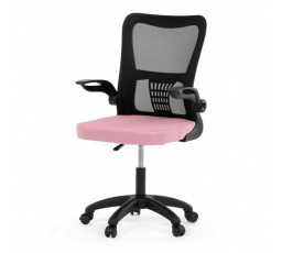 Dětská židle, houpací mechanismus, růžová síťovina, KA-K2006 PINK