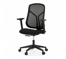 Kancelářská židle, synchronní mechanismus, černá síťovina, KA-S2173 BK