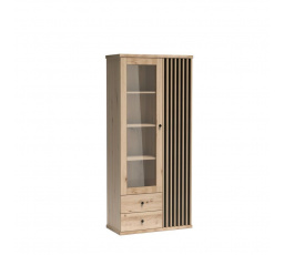 Vitrína CALI C2, Dub artisan