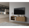 Závěsná TV komoda ENTSIAN 150, Dub Artisan