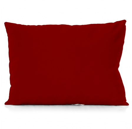 Bavlněný povlak na relaxační polštář vínový 50x145