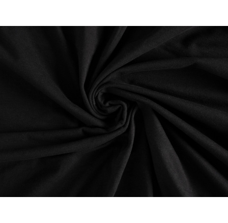 Jersey prostěradlo EXCLUSIVE černé 180x200 dvojlůžko