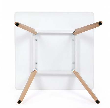 Jídelní stůl 80x80cm, mdf DT-312 WT Jídelní stůl 80x80cm, mdf DT-312 WT