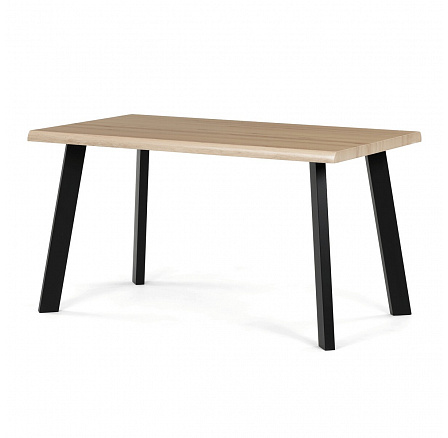 Jídelní stůl 140x80cm, mdf, divoký dub, HT-F4514 OAK