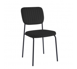 Židle velvet černá K19-FXJG