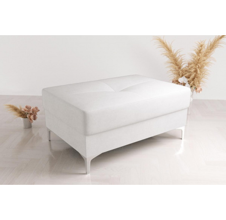 Taburet  s kontejnerem 100x55 cm - šedá