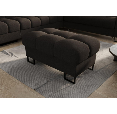 Taburet ASPEN 100x55 cm - černá Taburet ASPEN 100x55 cm - černá