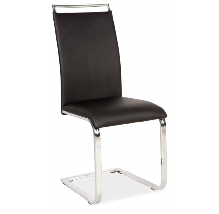 Jídelní židle H-334 černá, chrom Jídelní židle H-334 černá, chrom