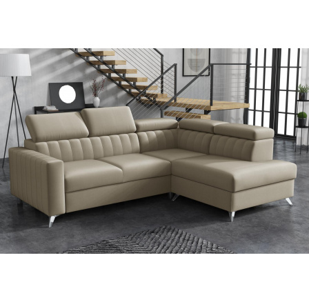 Sedací souprava Mildred III pravá světle hnědá Sedací souprava Mildred III pravá světle hnědá