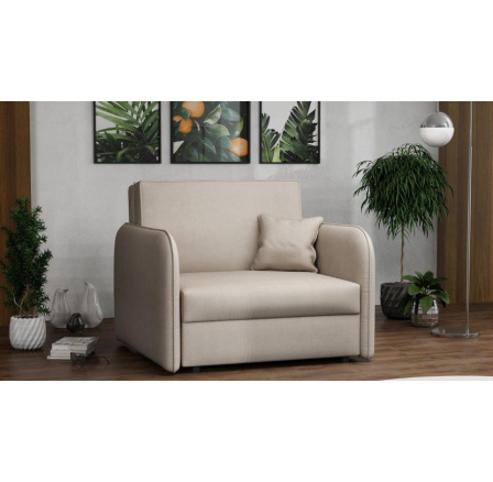 Rozkládací křeslo Vivian Loft I Mono 233 světle hnědá Rozkládací křeslo Vivian Loft I Mono 233 světle hnědá