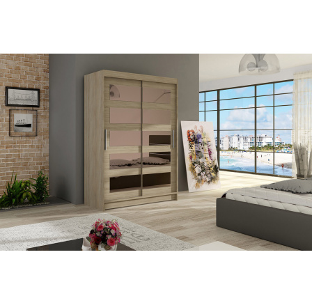 Šatní skříň MIKADO IV, Dub sonoma Šatní skříň MIKADO IV, Dub sonoma