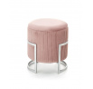 Taburet CRICKET, světle růžová