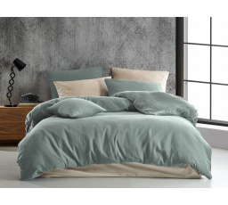 Francouzské mušelínové povlečení mint