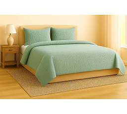 Francouzské mušelínové povlečení mint