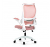 Kancelářská židle, houpací mechanismus, růžová síťovina, KA-C807 PINK