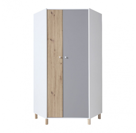 Rohová šatní skříň FARO - FR2