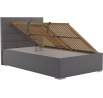 Postel Toriana 120x200, tmavě šedá