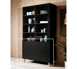 Dvířka PAFOS pro REGAL 100 černý mat