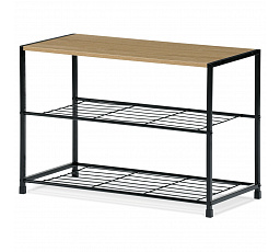 Botník, mdf, hnědá, GD-413 OAK