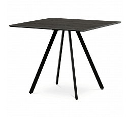 Jídelní stůl 90x90cm, lamino, šedý dub, HT-R5190 GREY